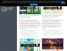 Tablet Screenshot of amicogeek.it